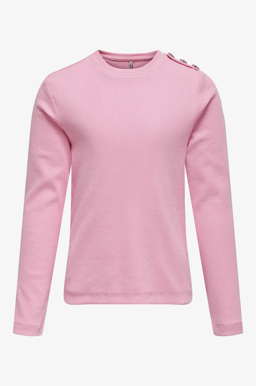 Kids Only Topp kogCheckie Life L/S Top Box Jrs - Rosa
