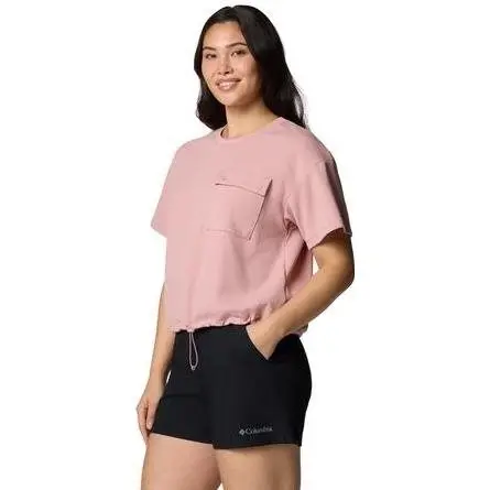 Columbia Columbia W Granite Point Knit SS Eraser Pink