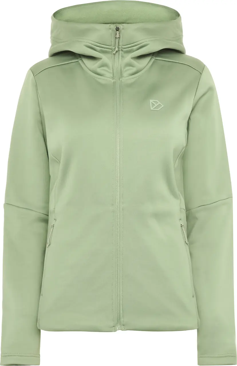 Didriksons Didriksons Women's Anneli Full Zip 3 Light Moss