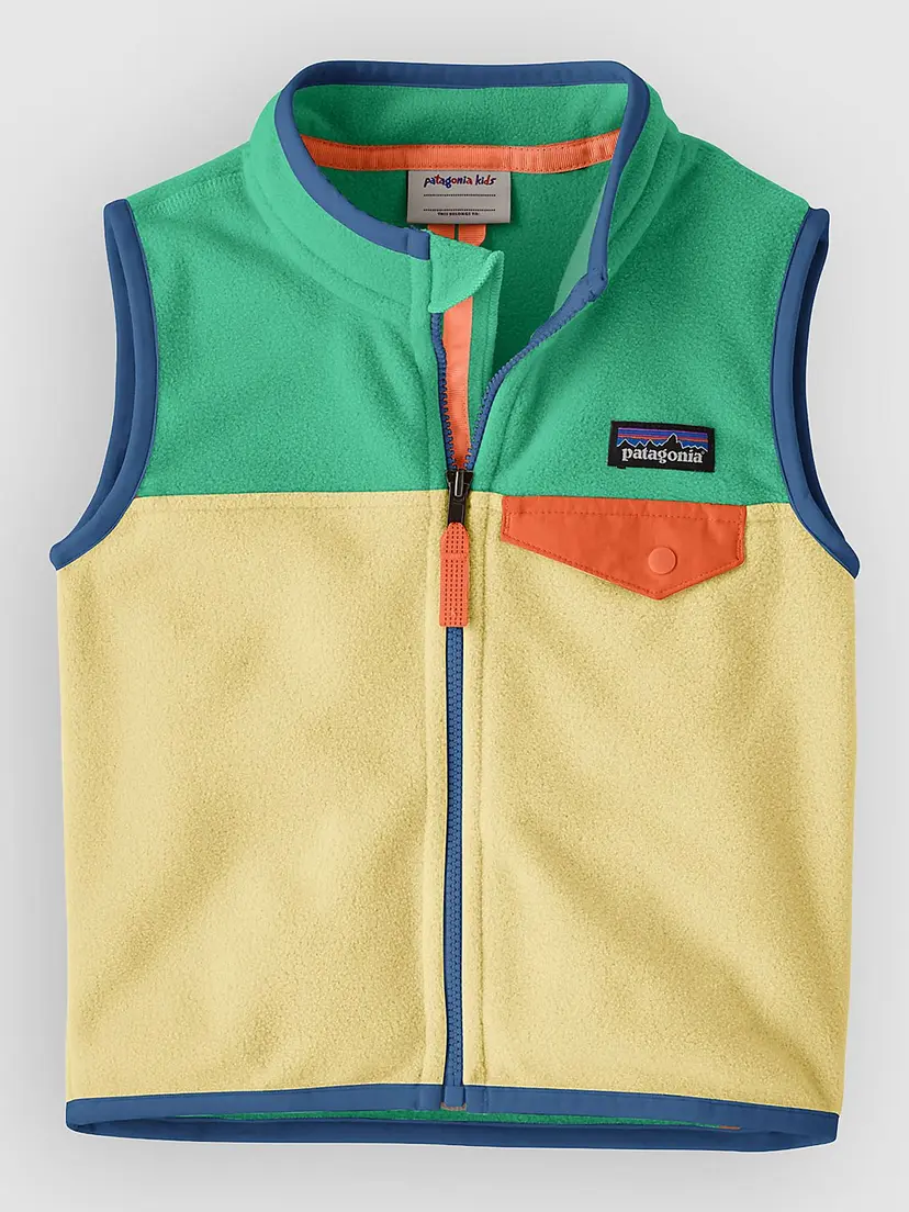 Patagonia Patagonia Micro D Snap-T Kids Vest gul