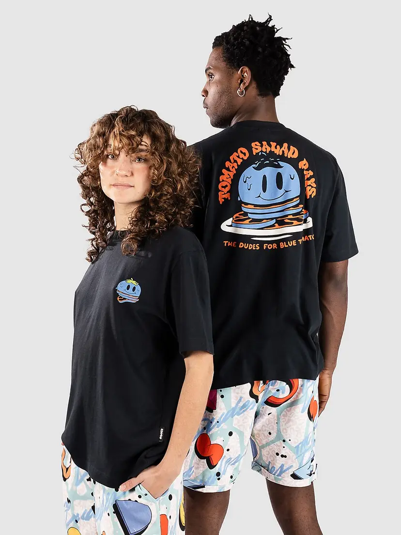 The Dudes The Dudes Tomato Salad Days Classic Standard T-skjorte svart