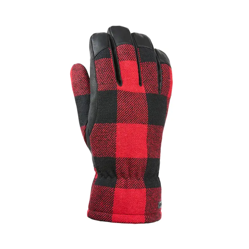 Kombi Kombi M's Lumberjack Glove Red Buffalo Plaid