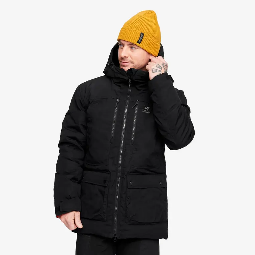 RevolutionRace Outdoor Parka Herre Black