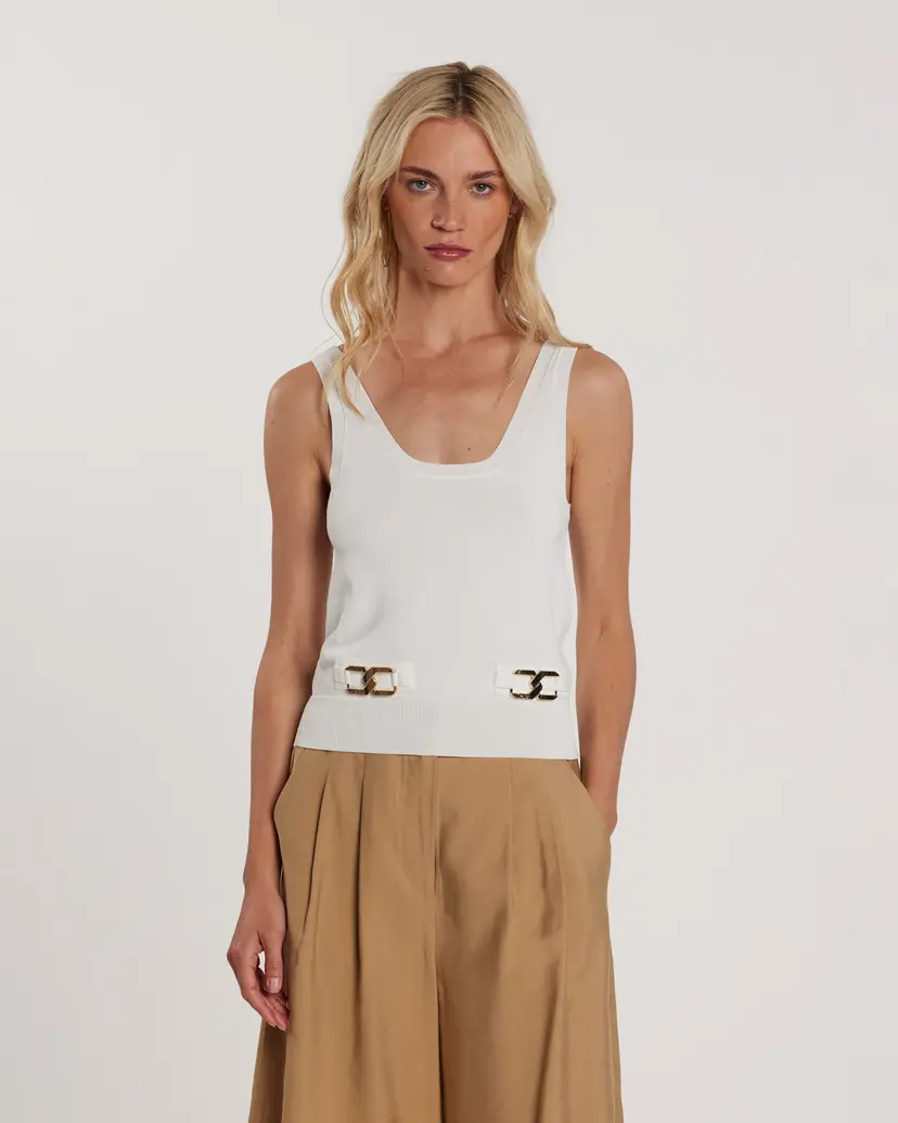 Relish Relish Janni White Top
