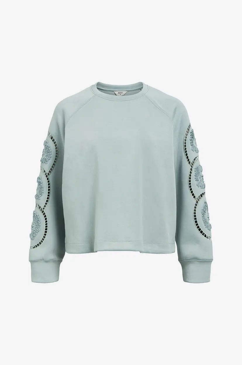 Object Collectors Item Collegegenser objDorina LO L/S Sweat Top 134 - Blå