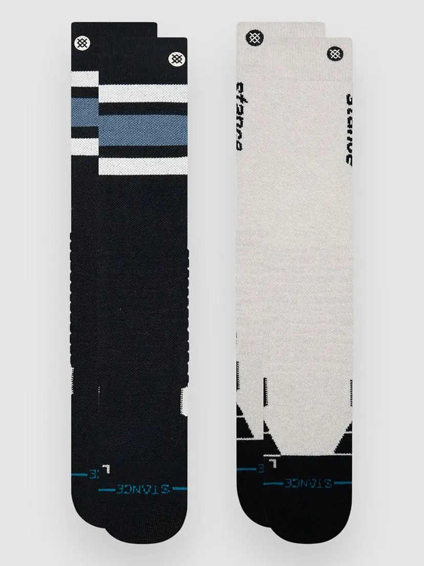 Stance Stance Speed Mid Poly Snow 2 Pack Tekniske Sokker mønster