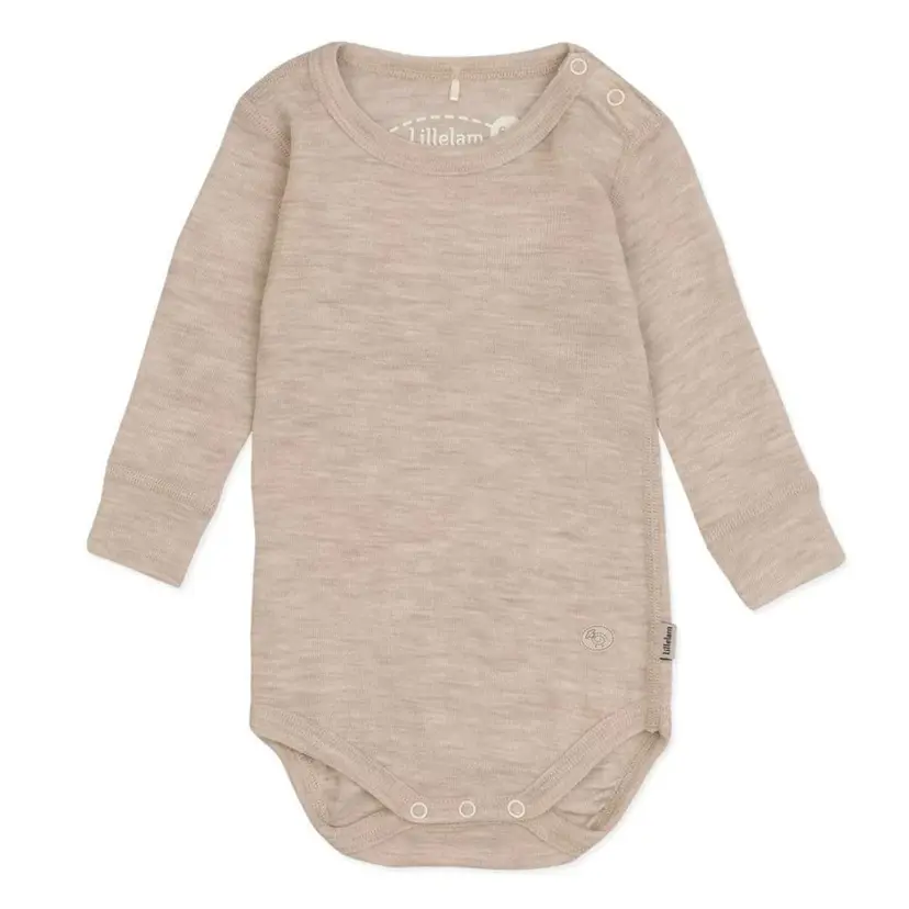 Lillelam Lillelam - Ullbody Lys Beige