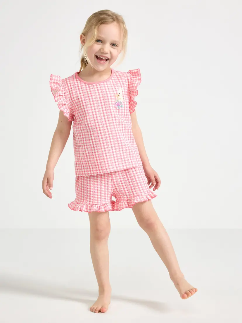 Lindex Pyjamassett i gingham