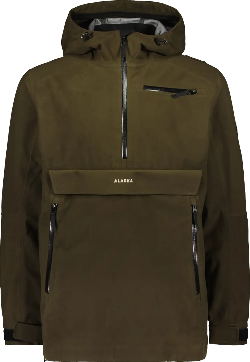 Alaska 1795 Alaska 1795 M's Performance Anorak Moss Brown