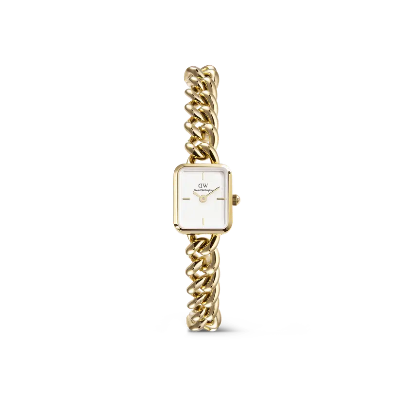 Daniel Wellington Gold 15.4x18.2mm Watch Jolie Chain | DW