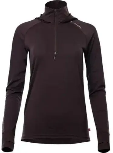 Aclima Aclima LightWool 180 Hoodie W's Chocolate Plum