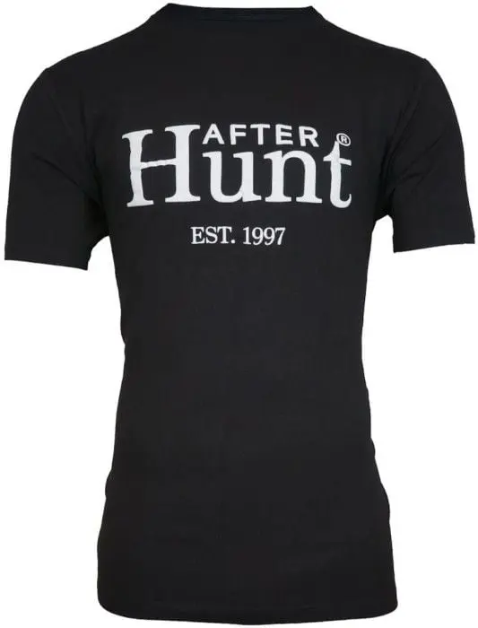 After Hunt After Hunt Logo T-Shirt Basic Black