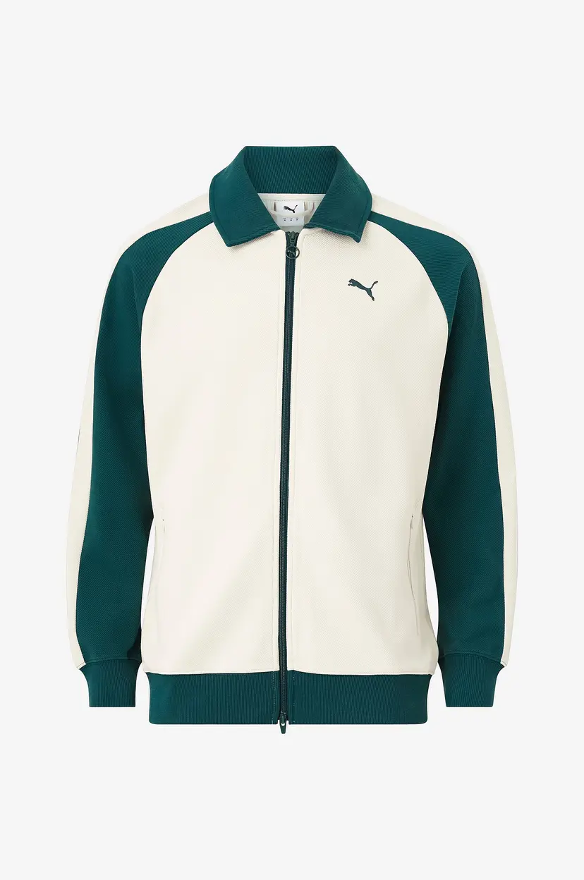 Puma Tracksuit-jakke T7 Relaxed Wing Collar Jacquard Track Jacket DK