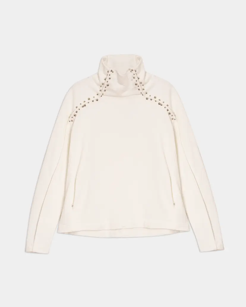 Jijil Jijil JPI25FP060 White Sweatshirt