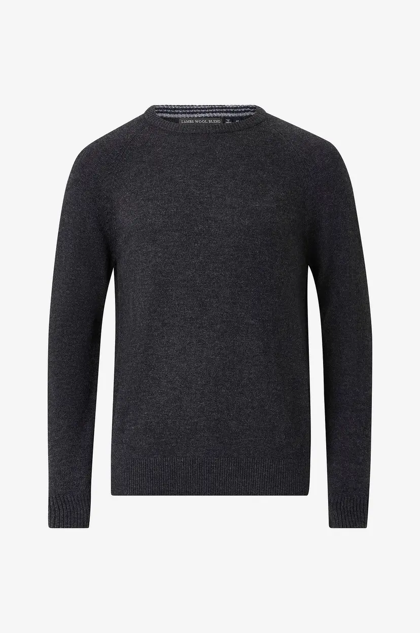 Superdry Pullover Wool Blend - Grå