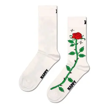 Happy Socks Happy socks Strømper Rose Sock Hvit Mønster Str 36/40