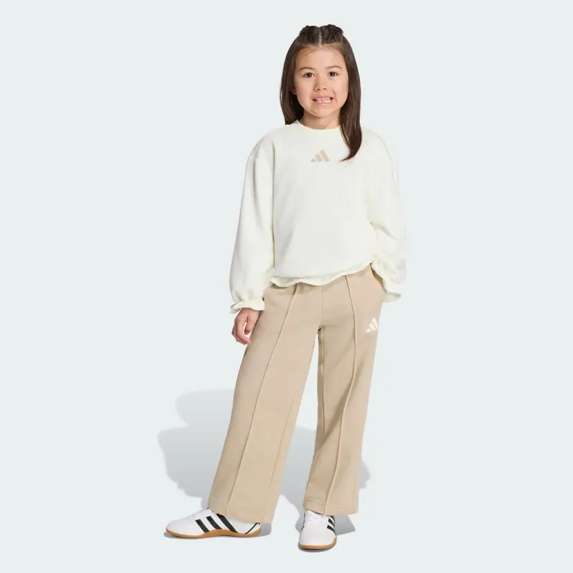 Adidas Seasonals Ruffles Little Girls Joggedress