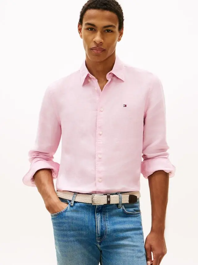 Tommy Hilfiger PIGMENT DYED LI SOLID RF SHIRT