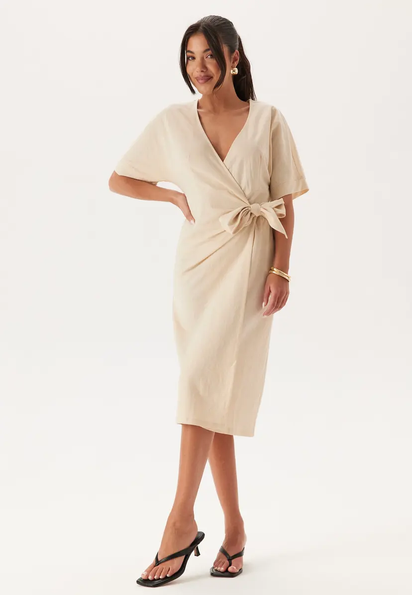 Happy Holly Soft Kimono Sleeve Dress