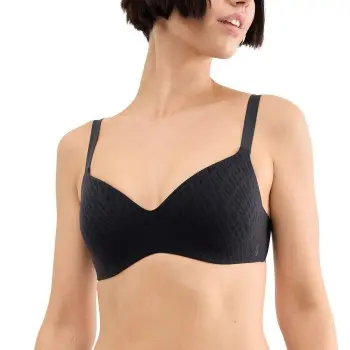 Sloggi Sloggi BH ZERO Feel Bliss T-Shirt Bra Svart L+ Dame