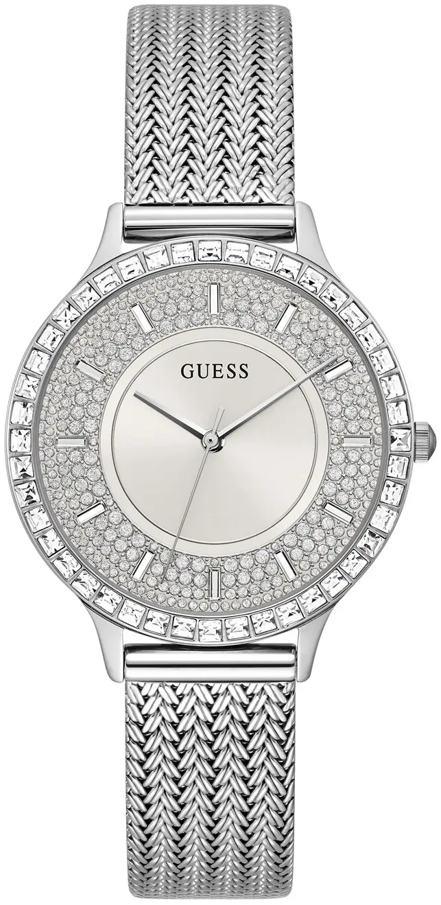 Guess Guess Dameklokke GW0402L1 Sølvfarget/Stål Ø38 mm
