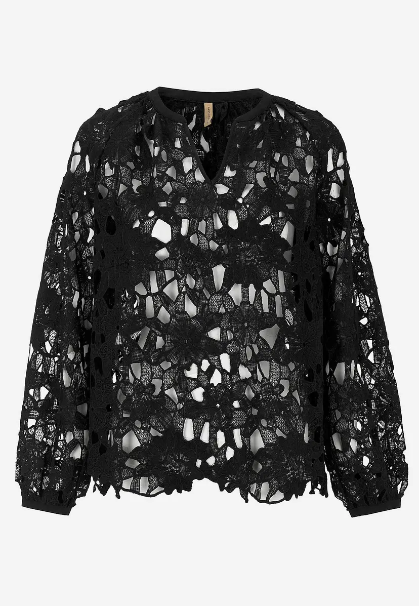 Soyaconcept Blondebluse med et blomstermønster