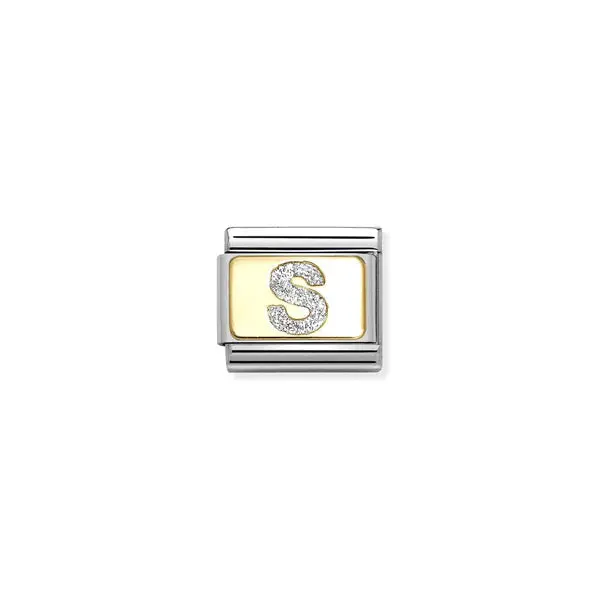 Nomination Glitter Letter S