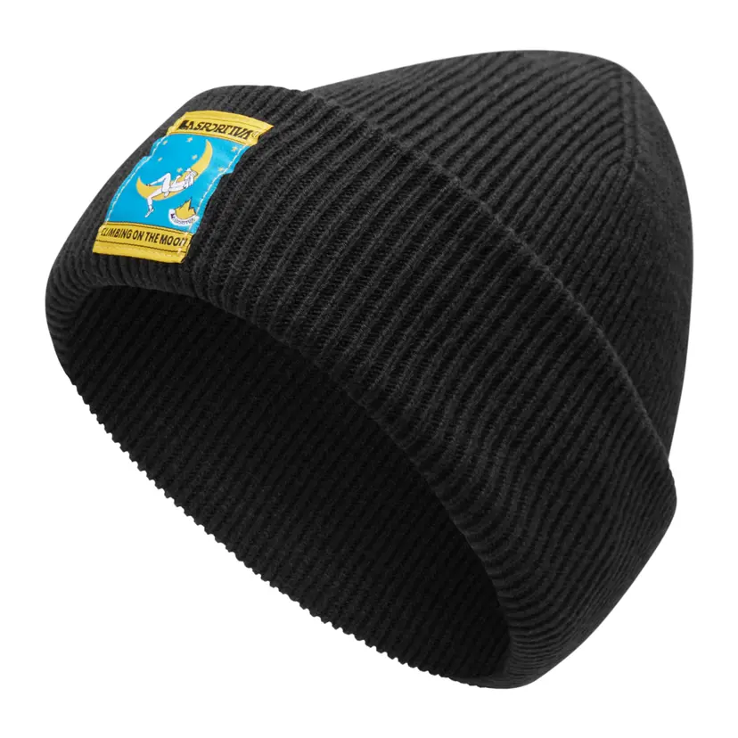 La Sportiva La Sportiva Climbing On The Moon Beanie Nero/Giallo