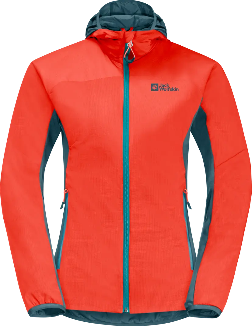 Jack Wolfskin Jack Wolfskin Women's Alpspitze Insulated Hoody Grenadine