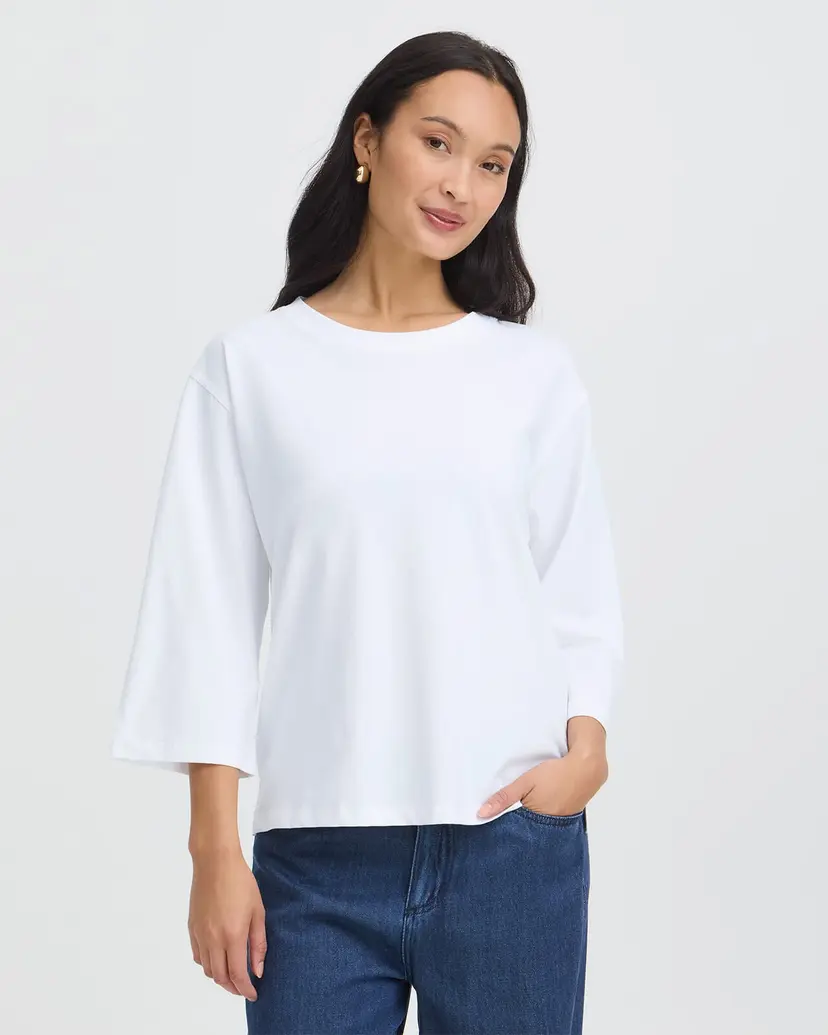 Fransa Topp Zashoulder TEE9