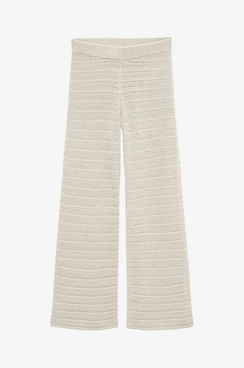 Vero Moda Bukser vmHayley NW Loose Stitch - Beige