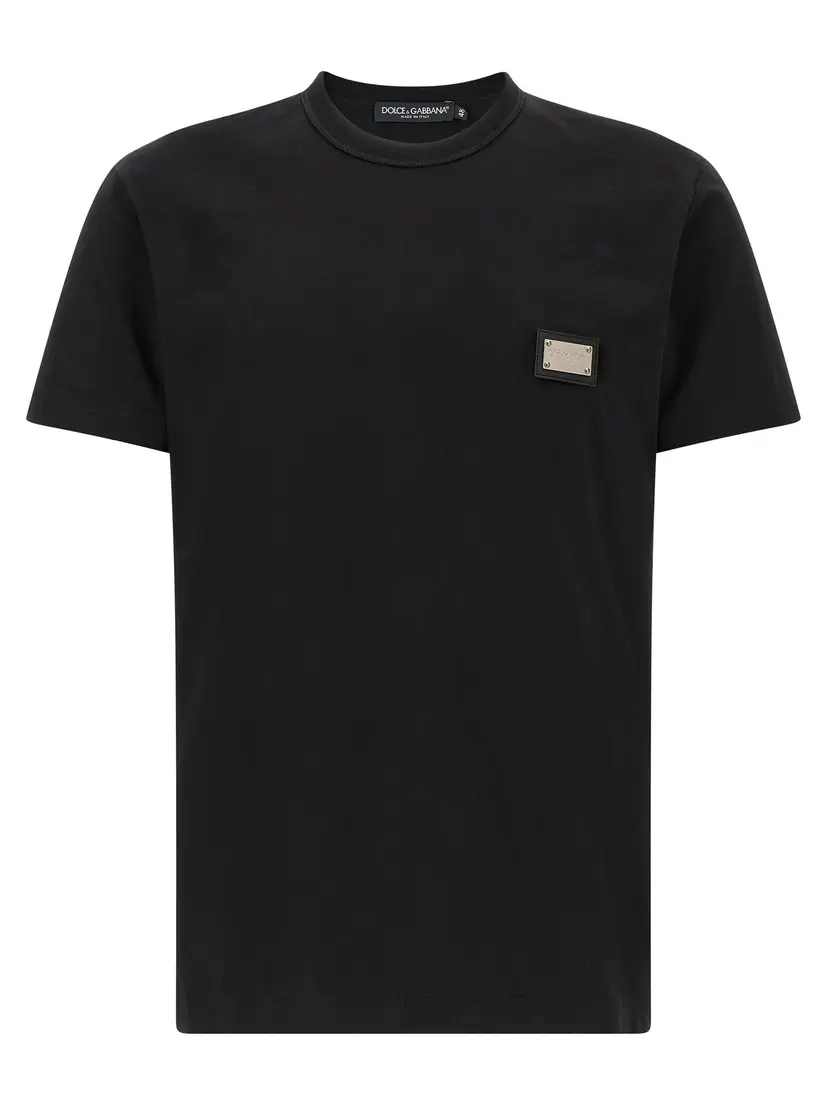 Dolce & Gabbana Dolce & Gabbana T-skjorter – Svart