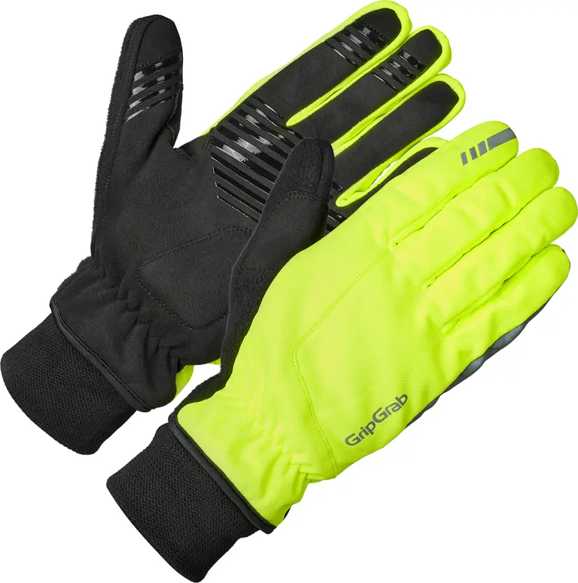 GripGrab Gripgrab Windster 2 Windproof Winter Gloves Yellow Hi-Vis