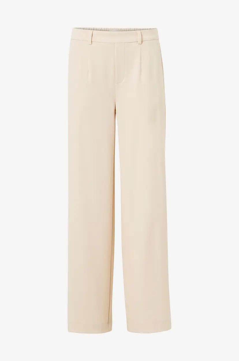 Object Collectors Item Bukser objLisa Wide Pant - Beige