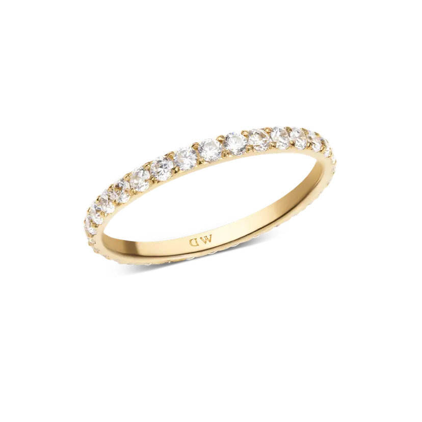 Daniel Wellington Gold Ring Mirelle Eternity 2mm | DW