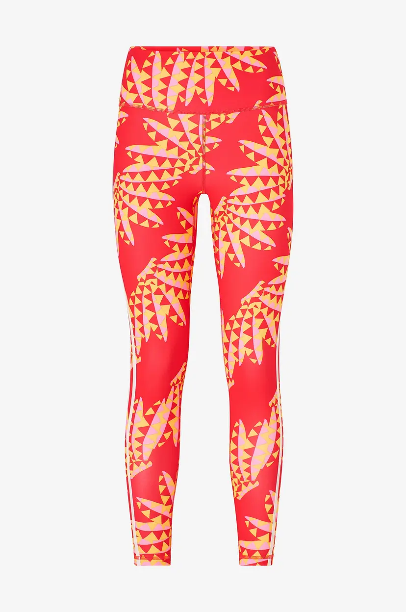 Adidas Sport Performance Treningstights adidas x Farm Rio 7/8 Tights - Rød