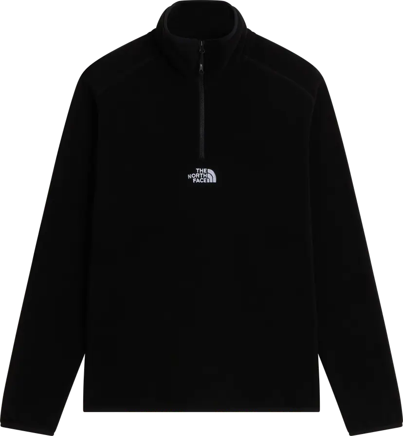 The North Face The North Face Men's Glacier 1/4 Zip Fleece - Embroidered Logo TNF Black