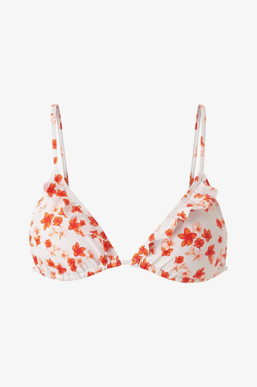 Becksöndergaard Bikini-BH Francille Bella Frill Bikini Top - Hvit