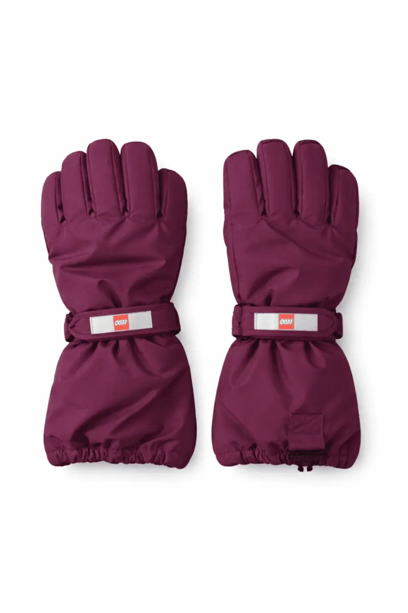 LEGO Kidswear LEGO Kidswear Iconic hansker Atlin 700, Bordeaux