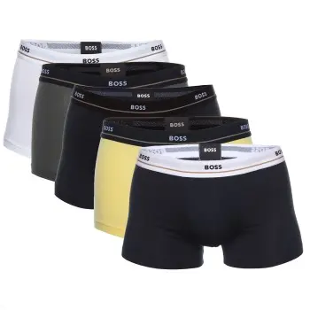 BOSS BOSS 10P Jersey Quality Cotton Mix Solid Cotton Trunks Multi-colour-2 bomull XX-Large Herre
