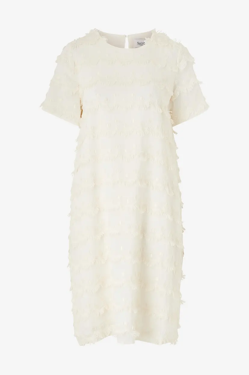 Saint Tropez Kjole JohanetteSZ Dress - Hvit
