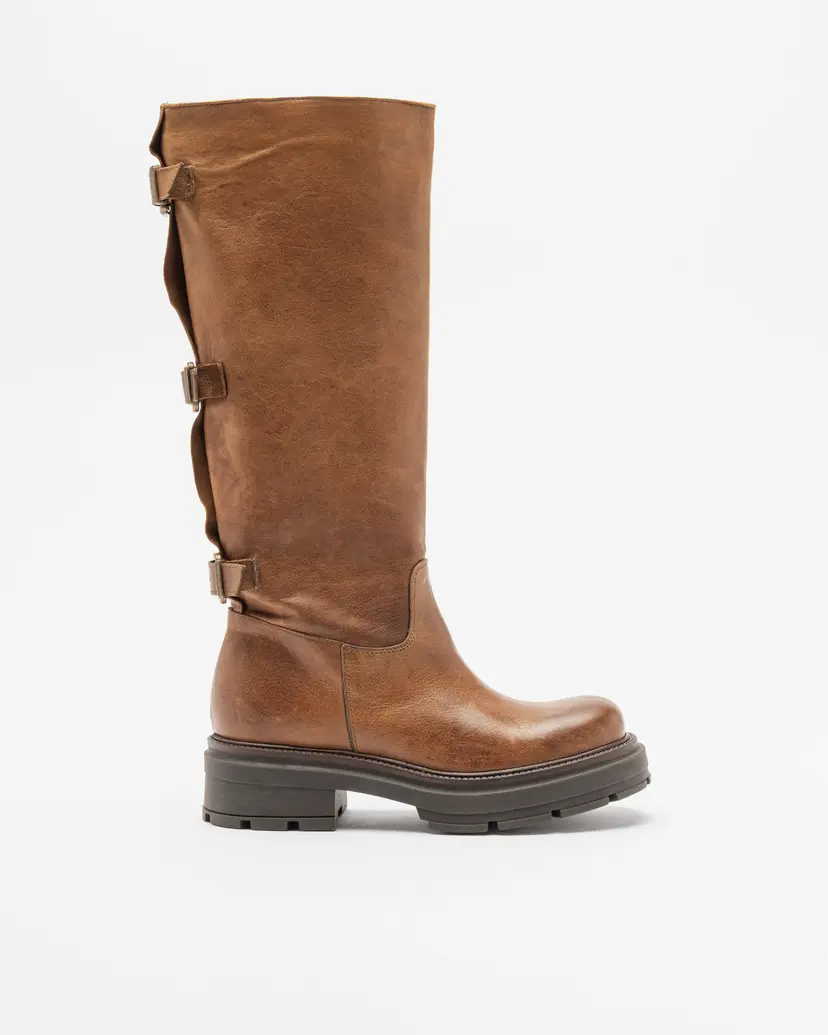 Dropp Dropp K3 Camel Knee high boots