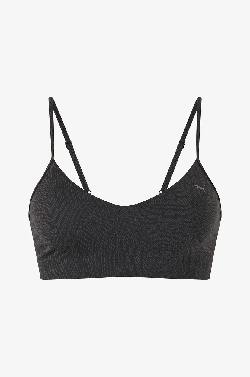 Puma Sports-BH Move Cloudspun Bra Aop - Svart