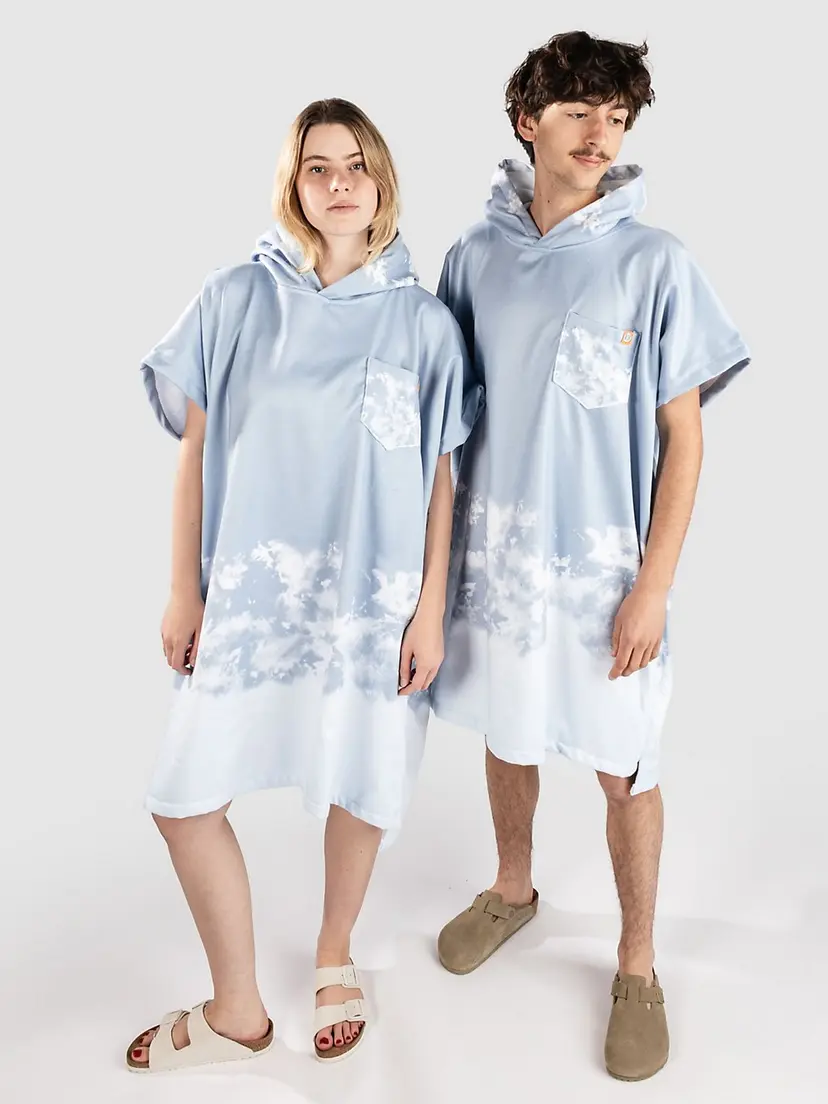 After After Gradient Poncho blå