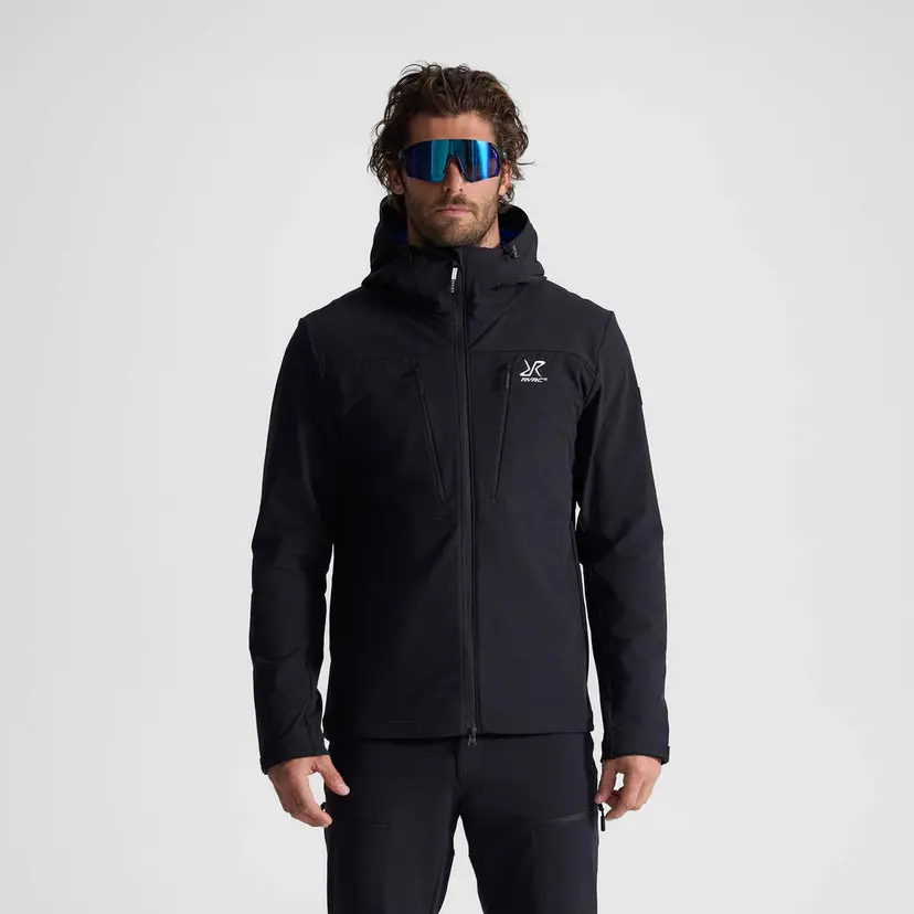 RevolutionRace Ultra Trekk-touring Jacket Herre Black