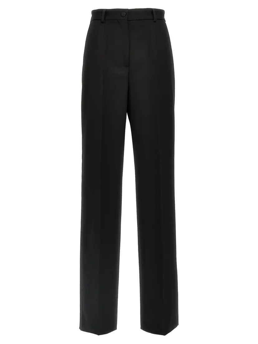 Dolce & Gabbana Dolce & Gabbana Vide bukser – Svart