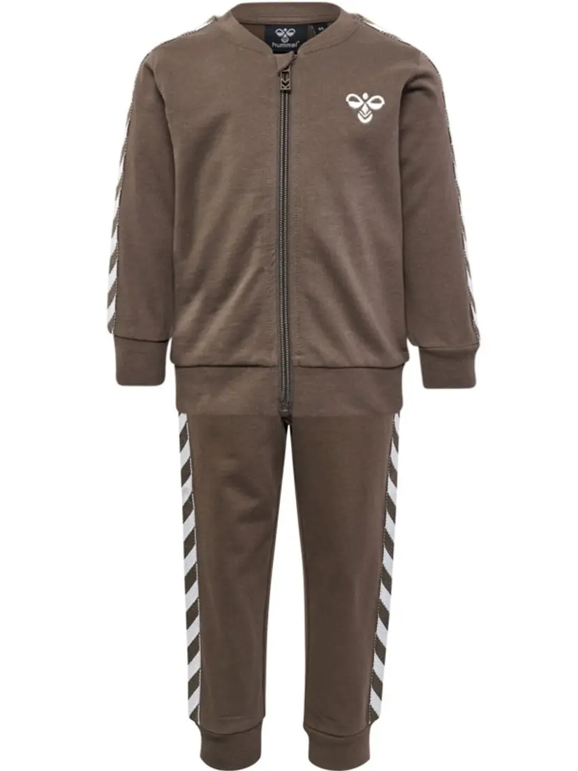 Hummel Hummel Bille Tracksuit Major Brown (74 / 9 mnd)
