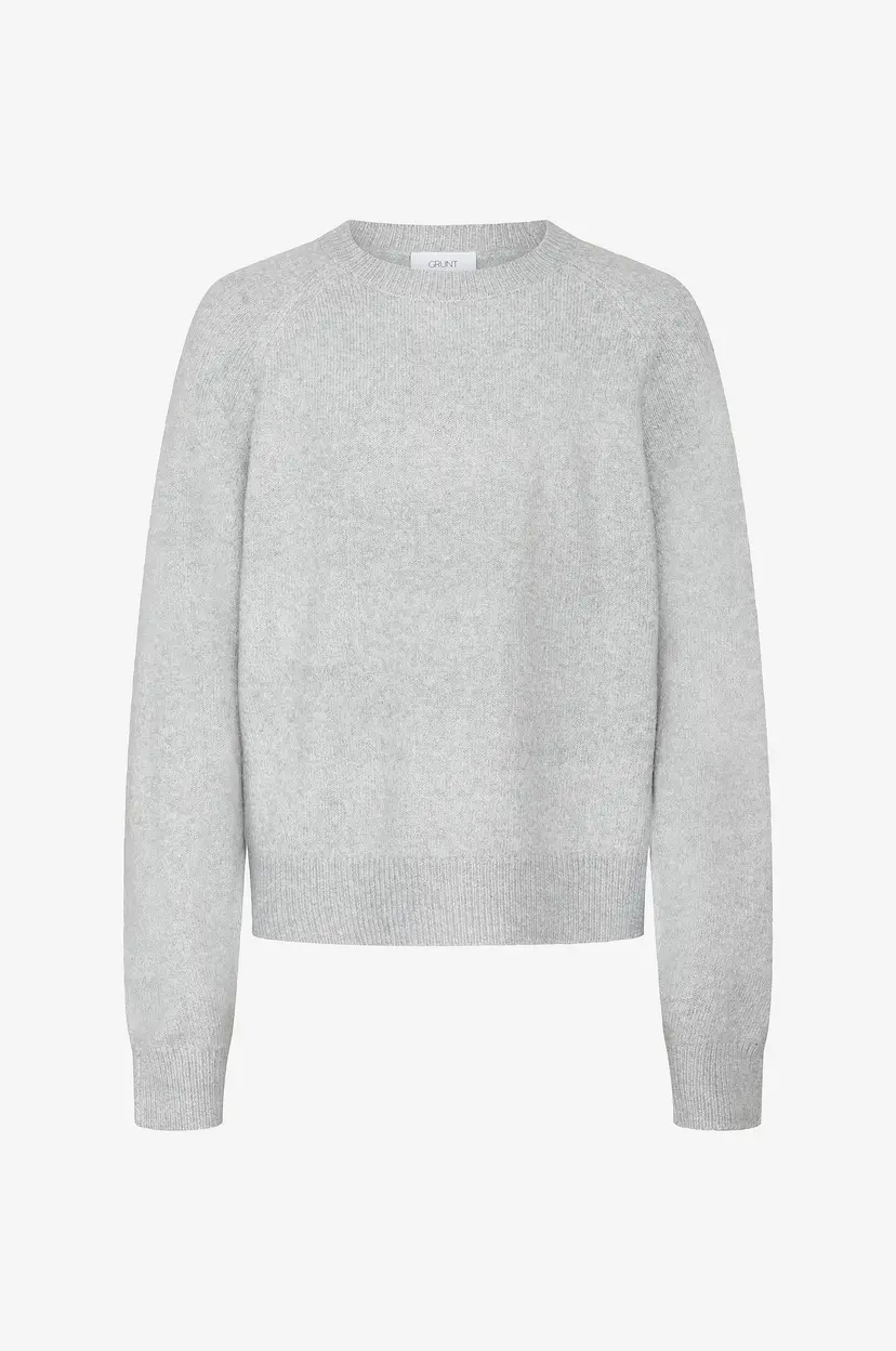 Grunt Genser Iben Knit - Grå