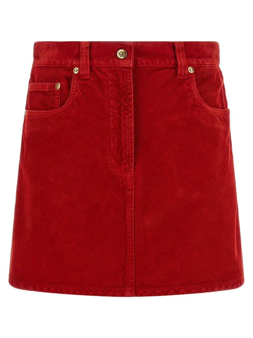 Versace Versace Miniskjørt – Rød