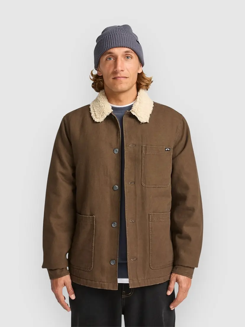 Billabong Billabong Chore Sherpa Sherpa Jakke brun